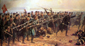 Stormen på Dybbøl 18. april 1864, 8. Brigade