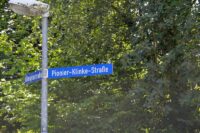 Myten om Pionier Klinke, Pionier Klinke Strasse, Rendsborg