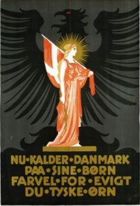 Efter 1864, dansk afstemningsplakat 1920