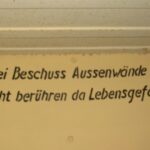 Bangsbofortets bunkere, tysk advarsel