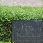 Grave på Garnisons kirkegård og mindesten, PRLT J.P. Behrens, Dybbøl