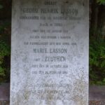 Grave på Garnisons kirkegård og mindesten, Oberst G.H. Lasson, Dybbøl